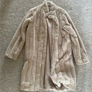 Expensive furry coat